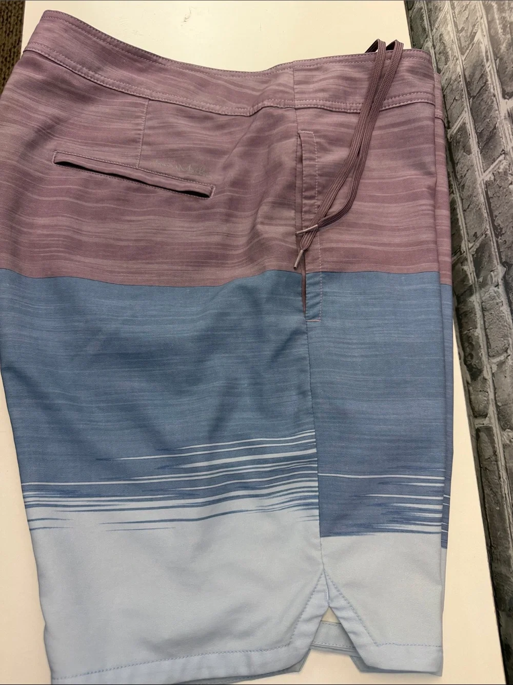 Travis Mathew Lavender Performance  Board Shorts